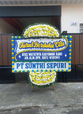Papan Bunga Duka di Pulau Panggang